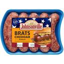 Johnsonville Cheddar Bratwurst, 19 Ounce -- 12 per case.