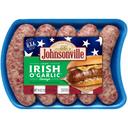 Johnsonville Irish O Garlic Sausage, 19 Ounce -- 12 per case.
