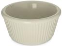 Carlisle Melamine Bone Cash and Carry Fluted Ramekin, 4 Ounce -- 4 set per case