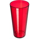 Carlisle Stackable Ruby SAN Tumbler, 24 Ounce - 12 per set -- 6 set per case