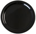 Carlisle Kingline Melamine Black Dinner Plate, 9 inch -- 48 per case