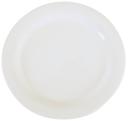 Carlisle Sierrus Melamine White Narrow Rim Dinner Plate, 10.5 inch -- 12 per case