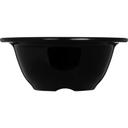 Carlisle Sierrus Melamine Black Rimmed Nappie Bowl, 10 Ounce -- 24 per case