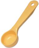 Carlisle Measure Miser Yellow Solid Short Handle Spoon, 1 Ounce -- 12 per case