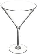 Carlisle Alibi Clear Martini Glass, 9 Ounce -- 24 per case
