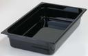 Carlisle Full Size Black High Heat Food Pan, 4 inch -- 6 per case