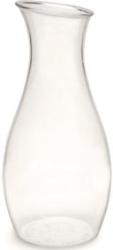 Carlisle Clear Carafe, 1.5 Liter -- 12 per case