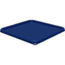 Carlisle Proprietary Blend Royal Blue Lid for 12 - 22 Quart Squares Food Storage Container -- 6 per case