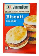 Jimmy Dean D-Lights Snack Size Sandwich - 20 per pack -- 4 packs per case