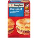 Jimmy Dean Sausage Egg and Cheese Croissant Sandwich, 3.375 Pound -- 12 per case.