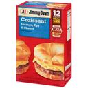 Jimmy Dean Sausage Egg and Cheese Croissant Sandwich, 3.375 Pound -- 12 per case.