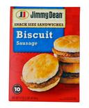 Jimmy Dean Biscuit Sausage, 17 Ounce -- 8 per case