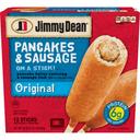 Jimmy Dean Entree Original Pancake and Sausage on a Stick, 2.2 Pound -- 8 per case.
