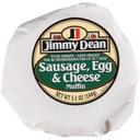 Jimmy Dean Sausage Egg and Cheese Muffin Breakfast Sandwich, 5 Ounce -- 12 per case.
