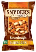 Snyders of Hanover Sourdough Pretzel Nibblers, 9 Ounce -- 12 per case.
