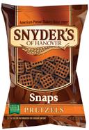 Snyders of Hanover Pretzel Snaps, 9 Ounce -- 12 per case.