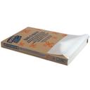 Dixie White Orange Label 25 Pound Silicone Coated Grease Resistant Pan Liner, 24.38 inch x 16.38 inch -- 1000 per case.