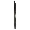 Dixie Medium Weight Black Polystyrene Knife, 1000 count