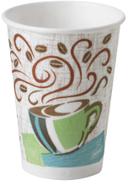 Dixie Perfectouch Coffee Dreams Wrapped Insulated Paper Hot Cup, 12 Ounce -- 1000 per case
