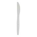 Dixie Ultra SmartStock Polypropylene Medium Weight White Knife, 6.3 inch -- 960 per case