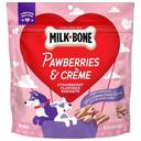 Milk Bone Vanilla Yogurt Dipped Strawberry Heart Biscuit for Dogs, 10 Ounce -- 4 per case