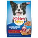 Kibbles N Bits Bacon and Steak Dry Dog Food, 3.5 Pound -- 4 per case.