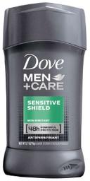 Dove Men Plus Care Sensitive Shield Invisible Solid Deordorant, 2.7 Ounce -- 12 per case