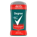 Degree Men Original Protection Intense Sport Deodorant - Twin Pack, 6 Ounce -- 6 per case