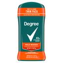 Degree Men Original Protection Wild Woods Antiperspirant Deodorant - Twin Pack, 5.4 Ounce -- 6 per case