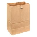 Duro 1/7 BBL Basis Kraft Grocery Bag, 52 Pound Capacity -- 500 per case.