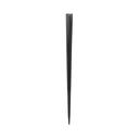 WNA Spirit Plastic Prism Black Triangle Pick, 3.5 inch -- 2500 per case.