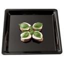 Conserve Black Square Tray, 16 x 16 inch -- 20 per case.
