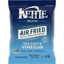Kettle Foods Air Fried Sea Salt and Vinegar Potato Chips, 1 Ounce -- 64 per case