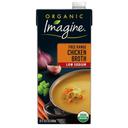 Imagine Organic Low Sodium Free Range Chicken Broth Soup, 32 Fluid Ounce -- 6 per case