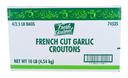 Fresh Gourmet Garlic French Style Crouton, 2.5 Pound -- 4 per case.