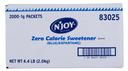 Njoy Blue Aspartame Sugar Substitute, 1 Gram -- 2000 per case.