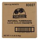 Maui Turbinado Sugar, 4.5 Gram -- 1200 per case.