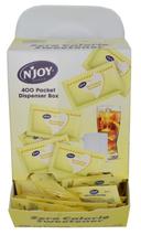 Njoy Yellow Sucralose Sugar Substitute, 1 Gram -- 1600 per case.