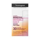 Neutrogena Invisible Daily Defense Mineral Face SPF 30 Liquid Sun Screen, 1.4 Fluid Ounce -- 12 per case
