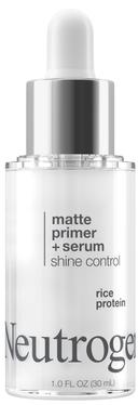 Neutrogena Shine Control Matte Booster Face Primer Plus Serum, 1 Fluid Ounce - 2 count per pack -- 18 packs per case