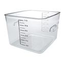 Rubbermaid Space Saving Square Storage Container, 12 Quart -- 6 per case