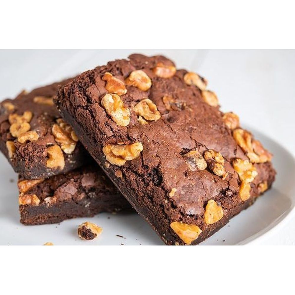 Cookies N Milk Individually Wrapped Walnut Brownie, 4.8 Ounce -- 48 per case