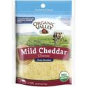 Organic Valley Organic Thick Cut Mild Shredded Cheddar Cheese, 6 Ounce -- 12 per case