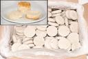 General Mills Pillsbury Unbaked Southern Style Biscuit Dough, 2.2 Ounce -- 120 per case.