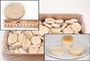 General Mills Pillsbury Unbaked Southern Style Easy Split Biscuit Dough, 2.2 Ounce -- 216 per case.