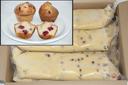 General Mills Pillsbury Tubeset Cranberry Orange Muffin Batter, 3 Pound -- 6 per case.