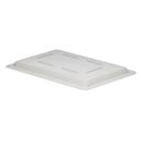 Cambro White Polycarbonate Flat Lid for 12 x 18 inch Food Storage Box -- 6 per case