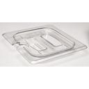 Cambro Camwear 1/6 Clear Notched with Handle Clear Food Pan Lid Only -- 6 per case