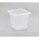 Cambro Polypropylene Translucent Sixth Size Food Pan, 2.4 Quart Capacity -- 6 per case