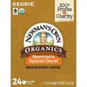 Newmans Own Special Blend Decaffeinated K-Cup Coffee Pod, 24 count -- 4 per case